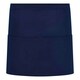 image 1 of Brand Lab Unisex Adult Organic Front Pocket Short Apron - Navy - One Size