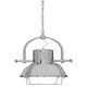 image 3 of Interiors by Premier Industrial Chrome Pendant Light, Impact Design with Industrial Appeal, Ceiling Light with Chrome Finish Shade