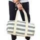 image 2 of Westford Mill Unisex Nautical Barrel Bag - Natural/Grey - One Size Cream | One Size
