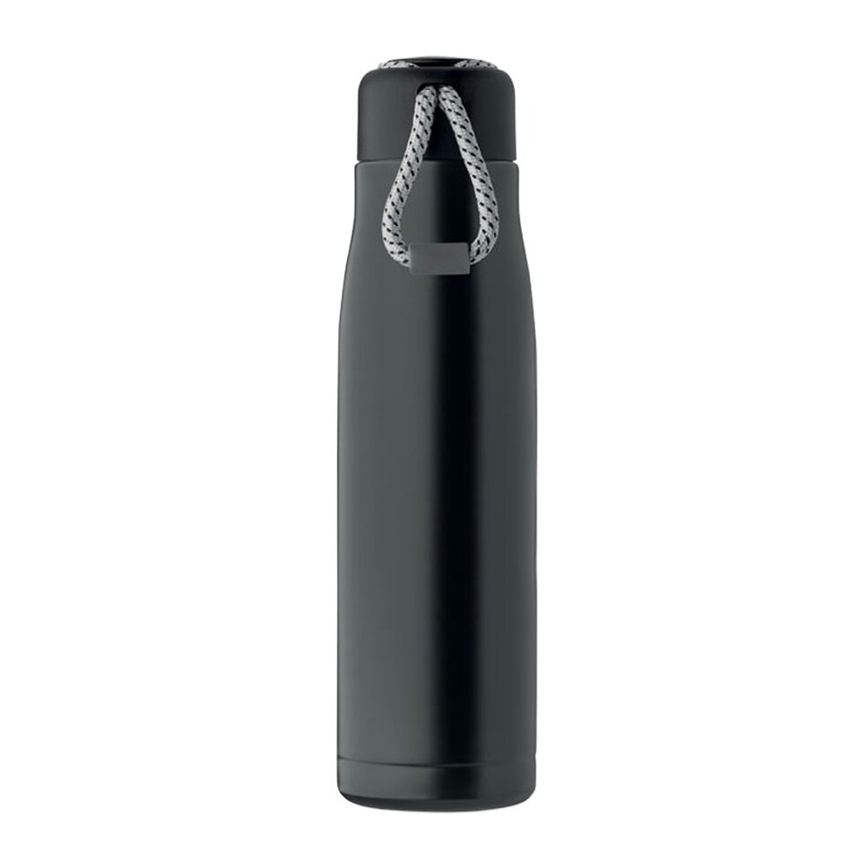 image 1 of MidOcean Cordle Double Wall 500ml Water Bottle - Black - One Size Black | One Size