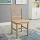 image 4 of Solid Wooden Kitchen Dining Table and 4 Chairs