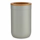 image 2 of Toothbrush Holder Berilo BP16-103G Brown Grey Bamboo polypropylene 7,7 x 11,5 x 7,7 cm (6 Units)
