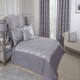 image 2 of Cavendish Bedspread Silver Grey | Grey