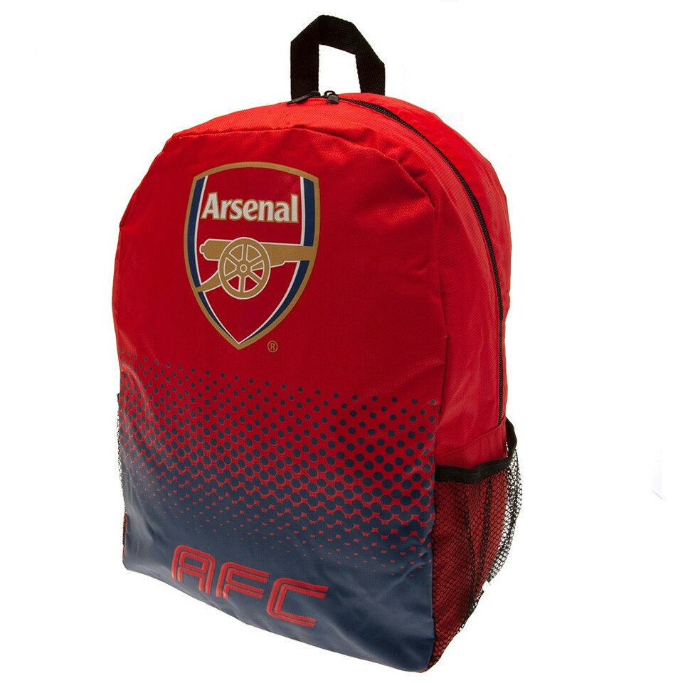 image 1 of Arsenal FC Crest Backpack - Red/Blue - One Size
