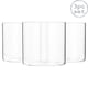 image 1 of Argon Tableware Scandi Storage Jars - No Lids - 550ml - Pack of 3