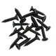 image 5 of 10in / 250mm Heavy Duty T Tee Hinges For Shed + Garden Gates Black Finish 4pc Black