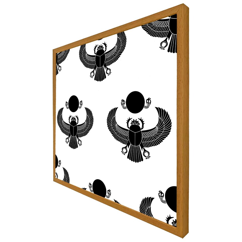 image 1 of Scarab silhouette (Picture Frame) Brown | L