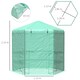 image 7 of Outsunny 196 x 215CM Walk In Greenhouse 3-Tier Garden Hexagon Grow Flower Plants