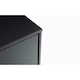 image 4 of Retro Anthracite Bedside Chest - 2 Drawers
