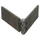 image 3 of 4 Pack Solid Drawn Steel Butt Hinge Extra Heavy Duty Industrial 50x240mm Silver