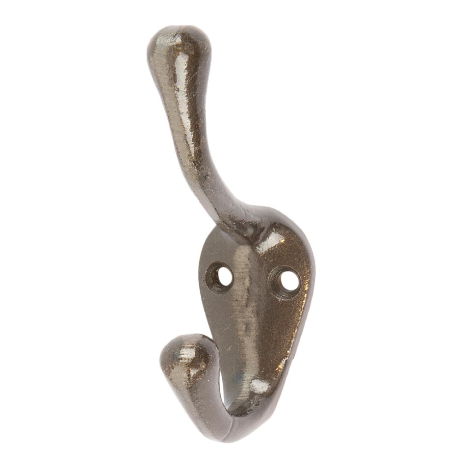 image 1 of Hammer & Tongs Narrow Hat & Coat Hook - W25mm x H80mm - Raw
