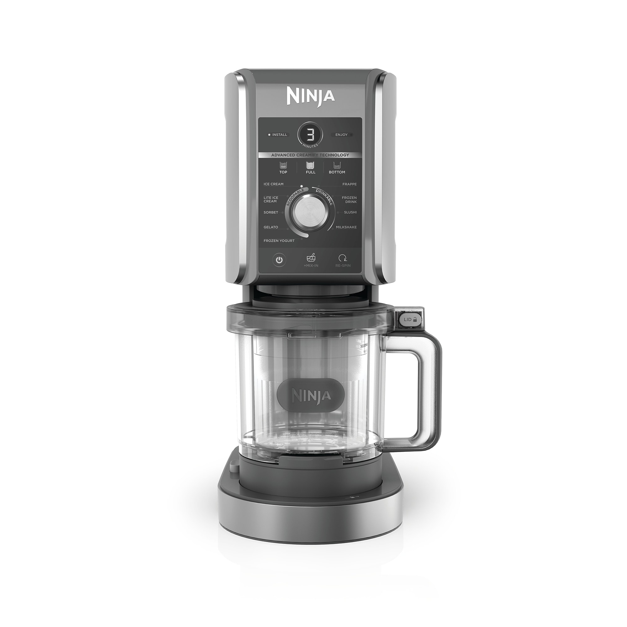 Ninja CREAMi Deluxe 10-in-1 Ice Cream and Frozen Drink Maker NC501UK