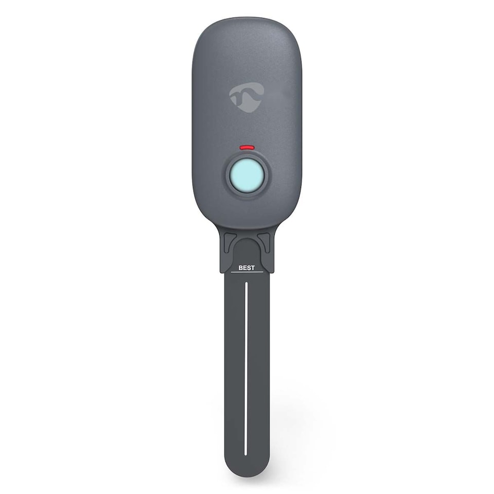 image 1 of Smartlife Soil Moisture Meter, Bluetooth Smart Sensor for Soil Moisture and Ambient Temperature Monitoring, Compatible with Smartlife App - Indoor/Outdoor Use - Grey