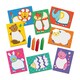 image 2 of SES Creative My First Crayons, Animal Cards