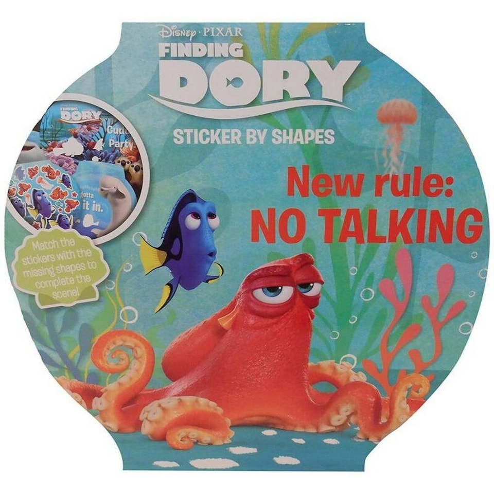Finding Dory Shapes Stickers Set - Multicoloured - One Size