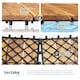 image 5 of Outdoor Tiles Tabula - easy click installation, acacia wood, weather-safe | Brown | brown | 31 x 31 x 2,20 cm | 20