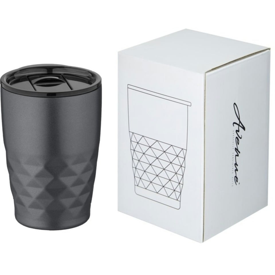 image 1 of Avenue Geo Insulated Tumbler - Grey - 12 x 8.5 cm