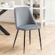 image 5 of Ines Dining Chair in Grey Set of 4