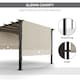 image 4 of Outsunny Outdoor Pergola Garden Sun Shade Patio Canopy Shelter