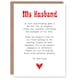 image 1 of Greeting Card Love Poem Role Play Game Nerd Husband Romantic