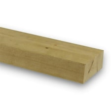 PACK OF 5 (Total 5 Units) - 100mm x 200mm (8" x 4") Sawn Timber Carcassing Wood Softwood Timber - 2.4m Length