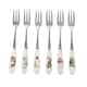 image 1 of Wrendale Designs Set Of 6 Festive Animal Christmas Pastry Forks