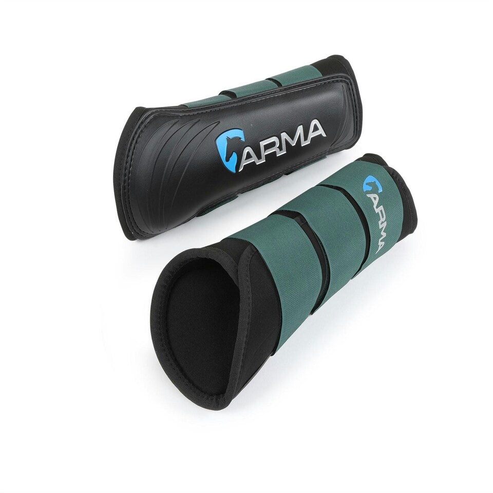 image 1 of Shires ARMA Neoprene Brushing Boots Blue | Size: Cob Wide
Colour: Royal Blue