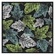 image 2 of Leaf print on dark bachground (Picture Frame) Brown | M