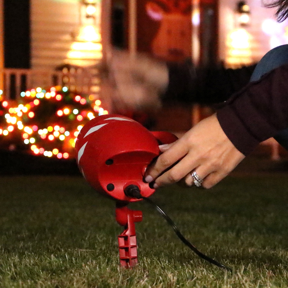 image 1 of Star Shower LED Christmas Slide Show Projector