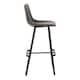 image 3 of I Oregon Bar Chair in Black Set of 2