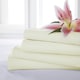 image 1 of Martex Percale Fitted Sheet Cream Double Cream | Double