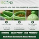 image 8 of ECONX 220L X 10 Compostable Wheelie Bin Liners Bags Biodegradable Refuse Sacks Waste Bag