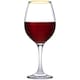 image 7 of Amber Gold Rimmed Wine Glass Drinking Glasses Sets Gift | Clear | Clear | 295ml (Set of 12)