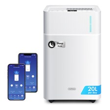 VonHaus Dehumidifier 20L/Day, 4.5L Water Tank, With WiFi