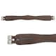 image 2 of Shires Anti-Chafe Horse Girth - Brown - 46in