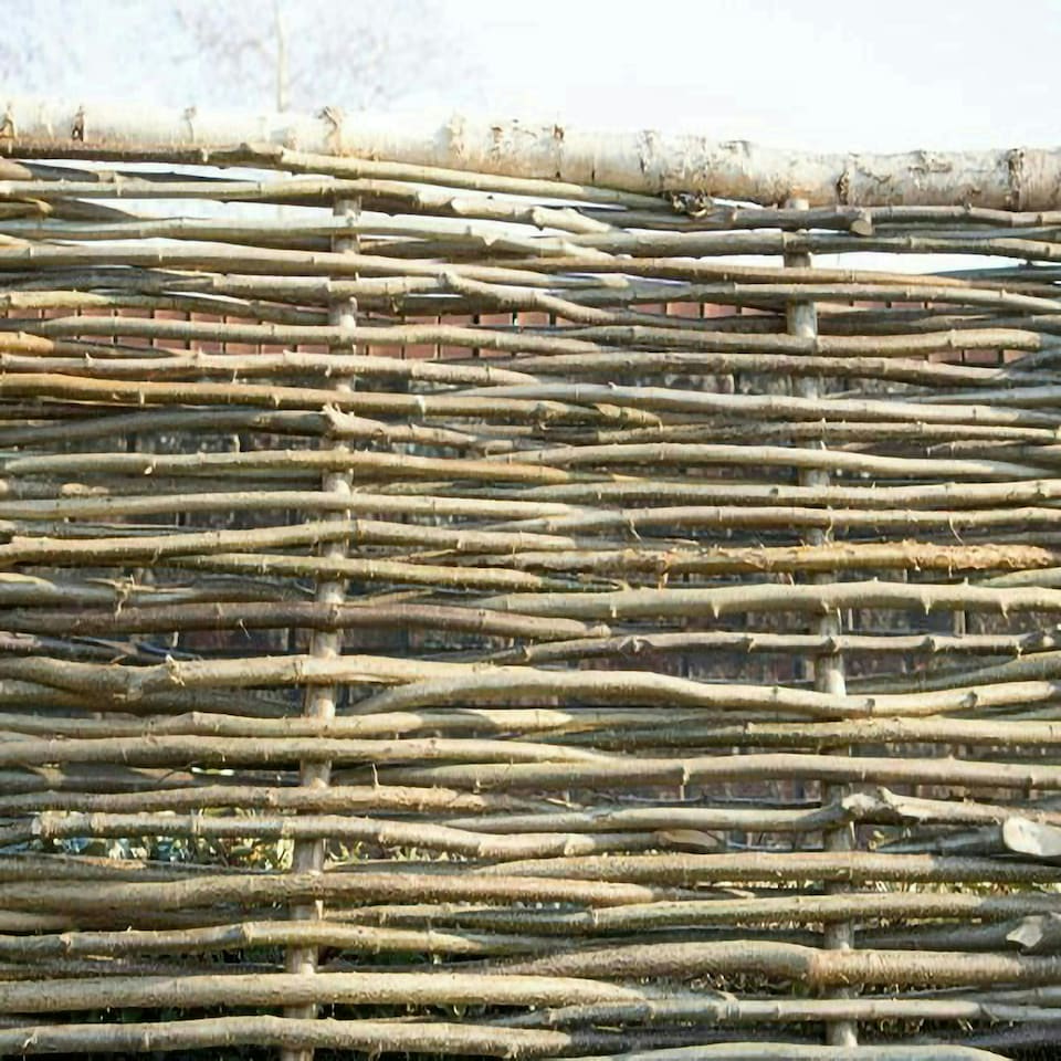 image 1 of Primrose Hazel Hurdle Fencing Panel Premium Weave Birchwood Capped 6ft x 4ft