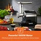 image 3 of GEEPAS  Electric Meat Grinder, 1800W, Black