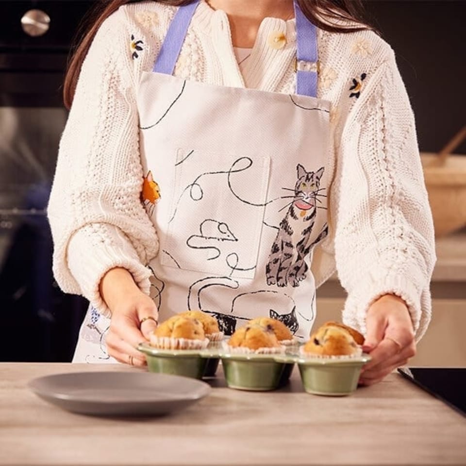 image 1 of Ulster Weavers Feline Friends Cotton Apron