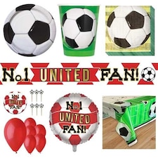 United Football 16 Person Deluxe Party Pack