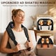image 3 of HOMCOM Cordless Neck Massager with Heat, 4D Shiatsu Shoulder Massager