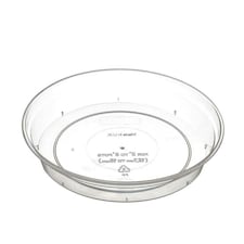 Stewart Plant Pot Saucer - Clear - 130mm x 130mm x 24mm