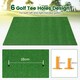 image 7 of COSTWAY 3-In-1 Premium Golf Practice Turf 27mm Golf Hitting Mat