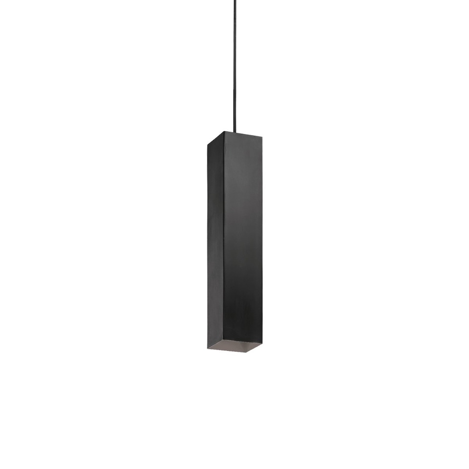 Sky 1 Light Slim Ceiling Pendant Black, GU10