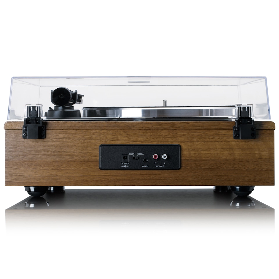 image 1 of LENCO LS-410WA - Turntable with 4 built-in speakers - Wood