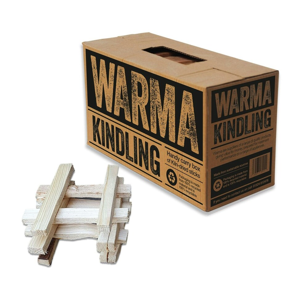 image 1 of Warma Kiln Dried Kindling Wood - 50 x Large Boxes