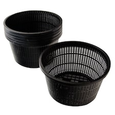 Pisces Pond Round Planting Basket 22 x 12cm - 6 Pack