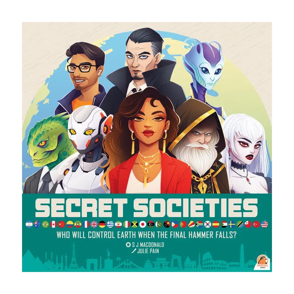 Secret Societies - Board Game - Brand New