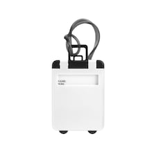 MidOcean Traveller Plastic Luggage Tag - White - One Size | White