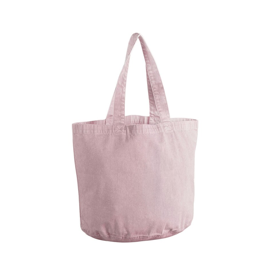 image 1 of Westford Mill Garment Dyed 29L Tote Bag - Vintage Dusky Pink - One Size
