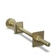 image 1 of Talus - Brushed Brass Radiator Wall Stay